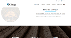 Desktop Screenshot of grupocadelga.com